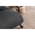 Kép 5/11 - 2 személyes kanapéágy Homoko 2-Seater - Sötét Szürke