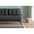 Kép 8/11 - 2 személyes kanapéágy Homoko 2-Seater - Sötét Szürke