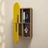 Kép 2/5 - Fali polc Rose - Walnut, Yellow Kép 2/5 - Fali polc Rose - Walnut, Yellow