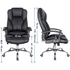 Kép 6/8 - Irodai szék, főnöki forgószék, számítógépszék, állítható magasságú, párnázott kivitel, fekete Kép 6/8 - Irodai szék, főnöki forgószék, számítógépszék, állítható magasságú, párnázott kivitel, fekete