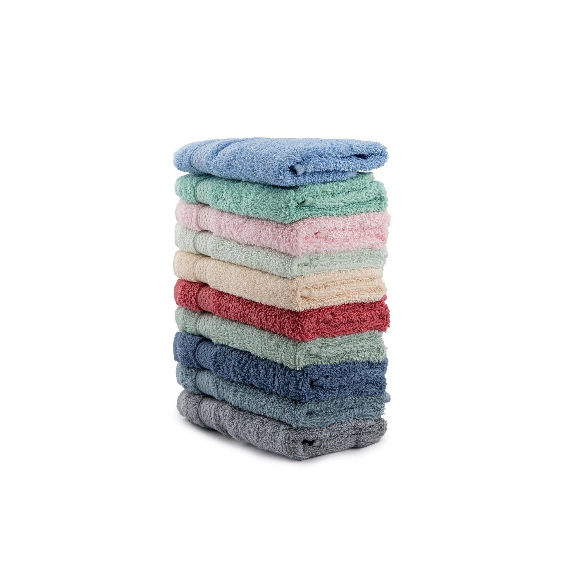 Törölközőkészlet 10 db-os Rainbow 30x55cm Több színben, kombináció A