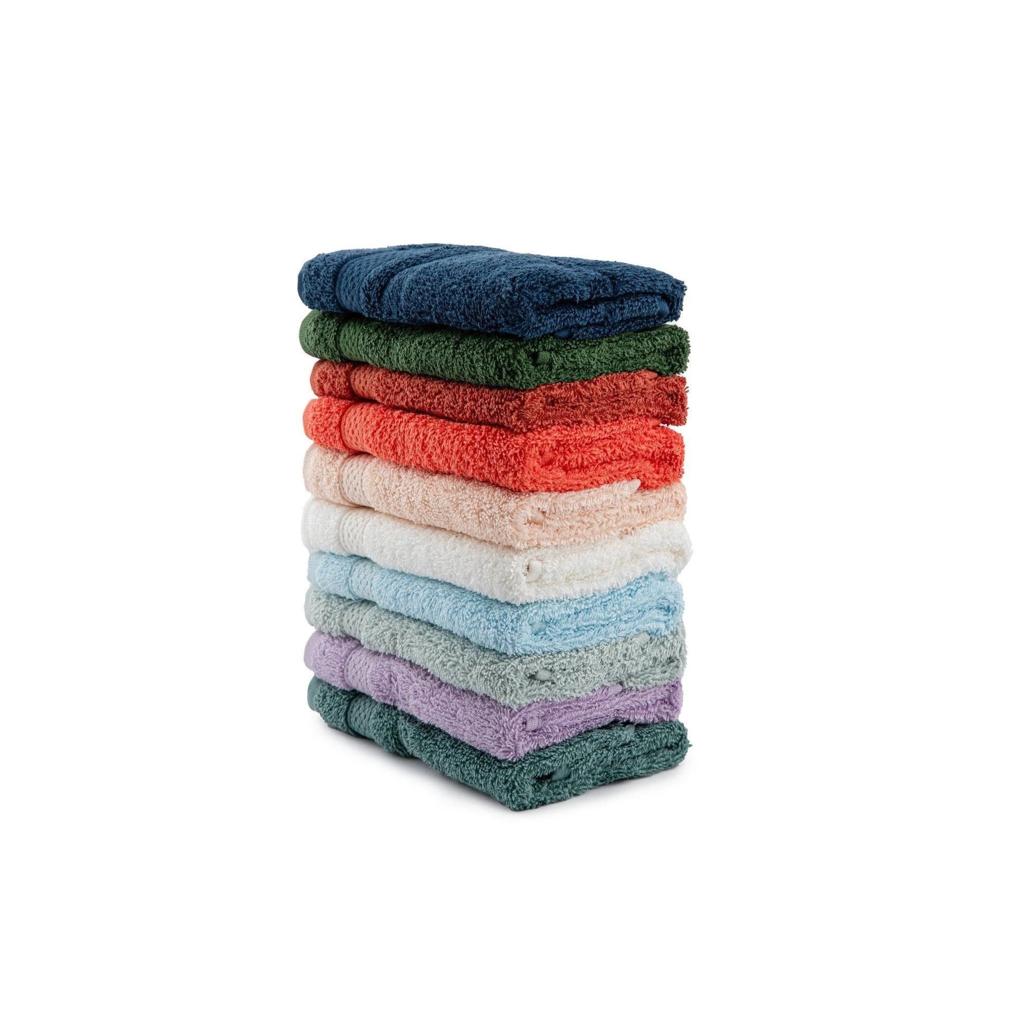 Törölközőkészlet 10 db-os Rainbow 30x55cm Több színben, kombináció C