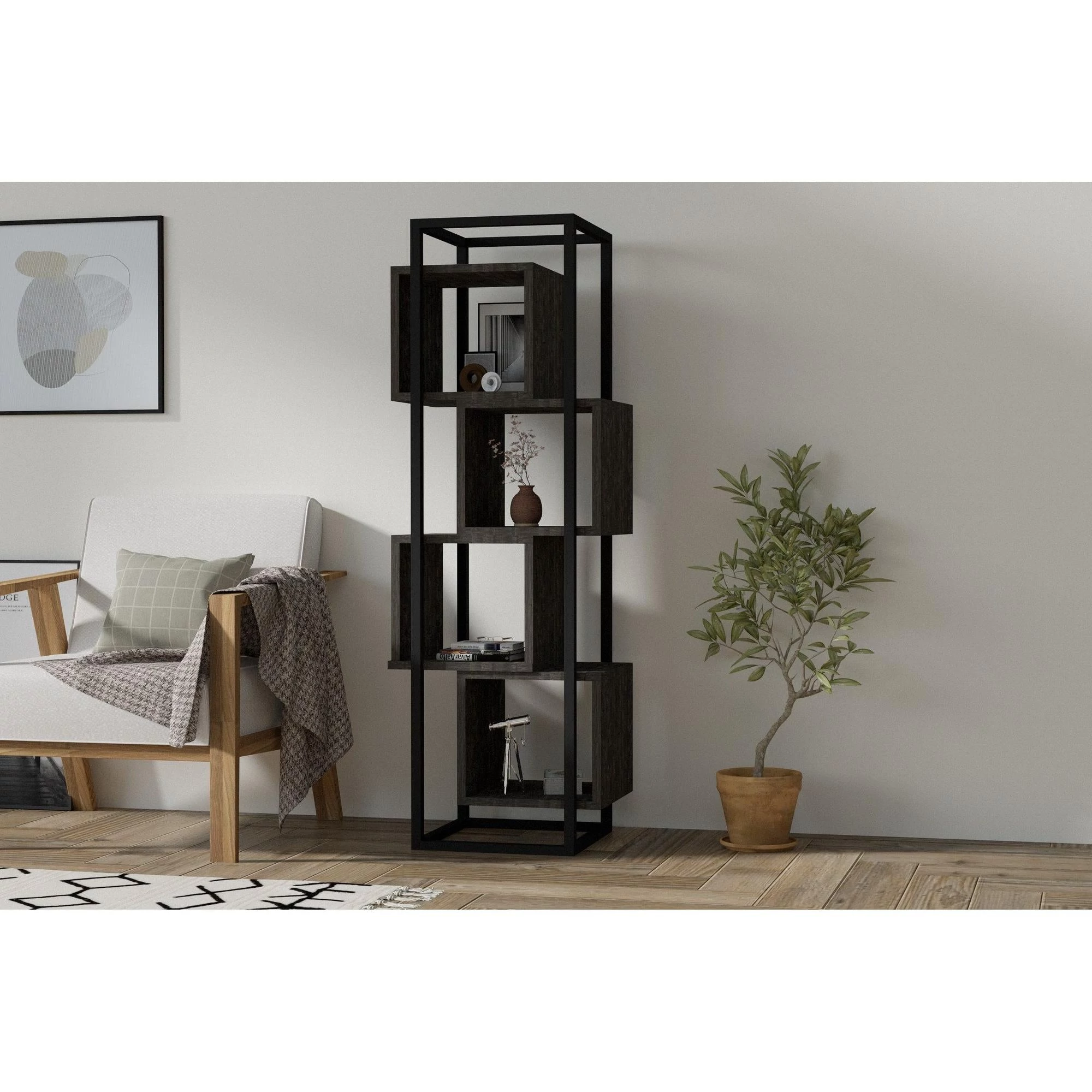könyvespolc Rabant - Anthracite