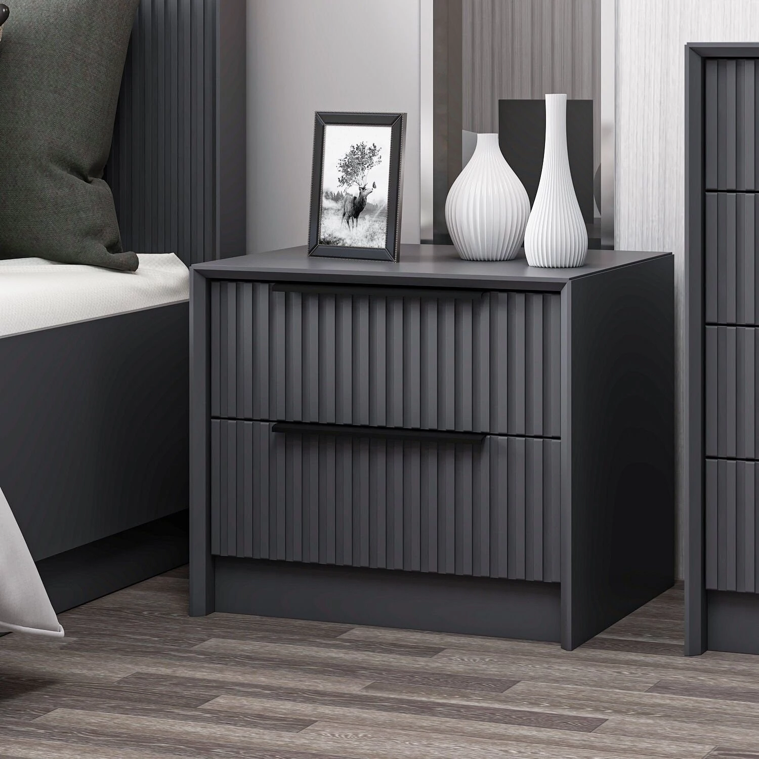 Éjjeliszekrény Kale Luxe Soft - 4799