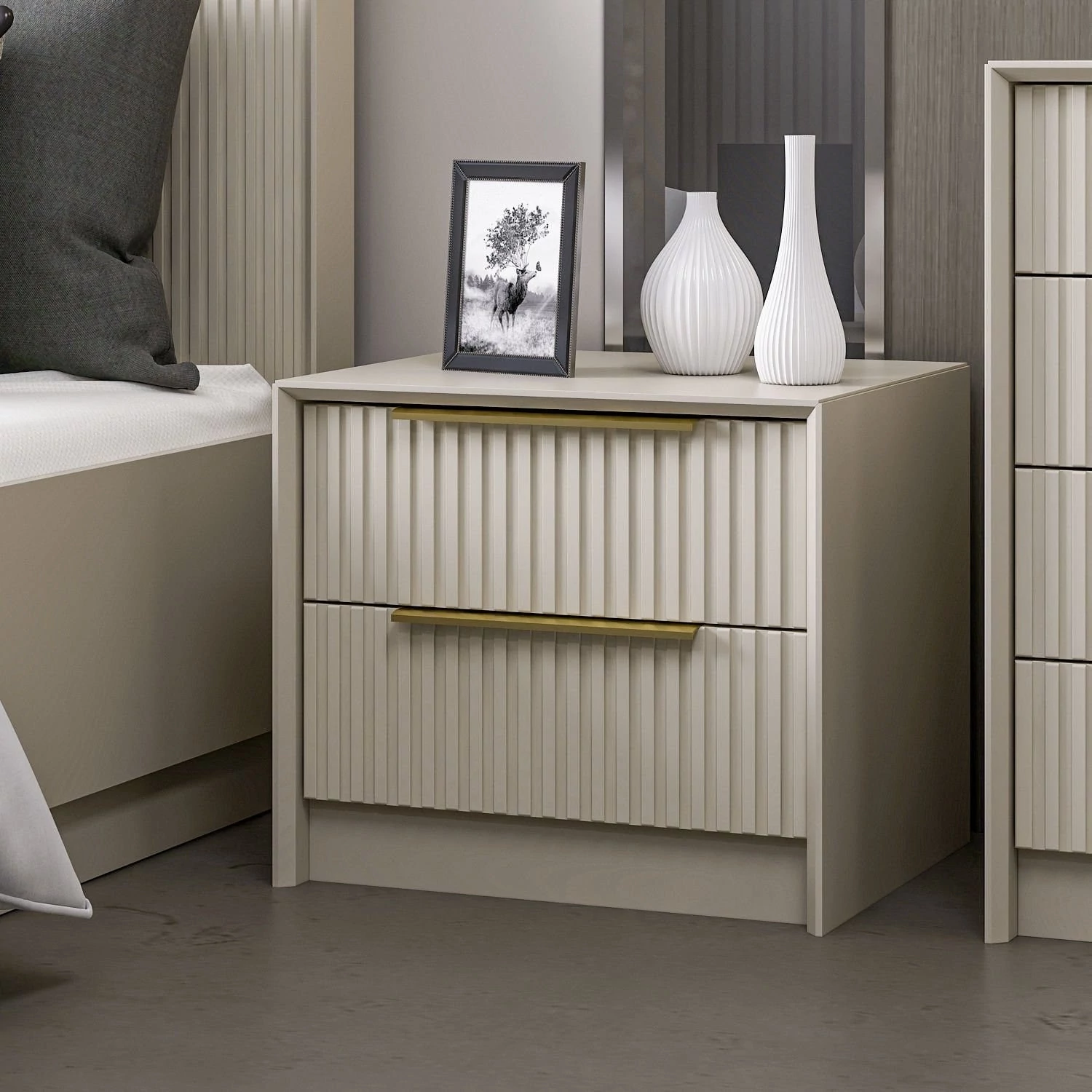 Éjjeliszekrény Kale Luxe - 7938