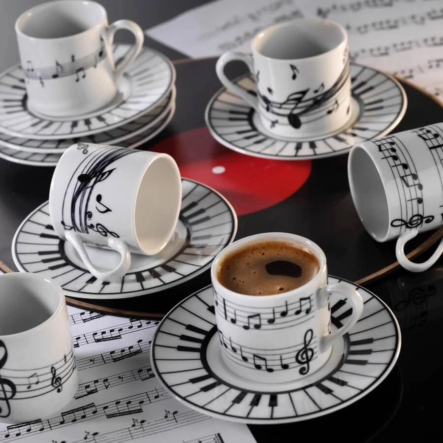 Kávéscsészék szett Set (12 db), 710KTP9592