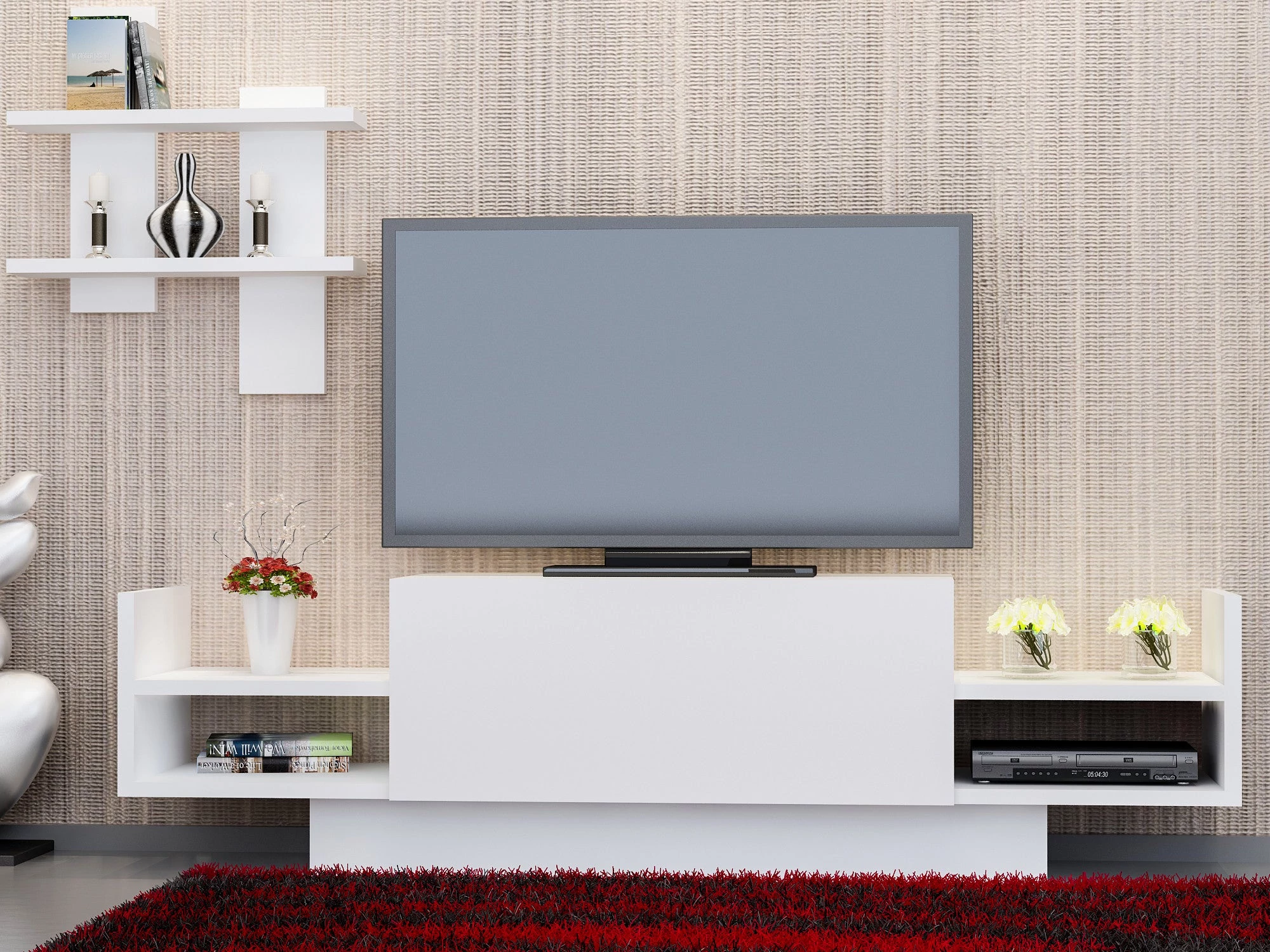 TV szekrény Bahar - White