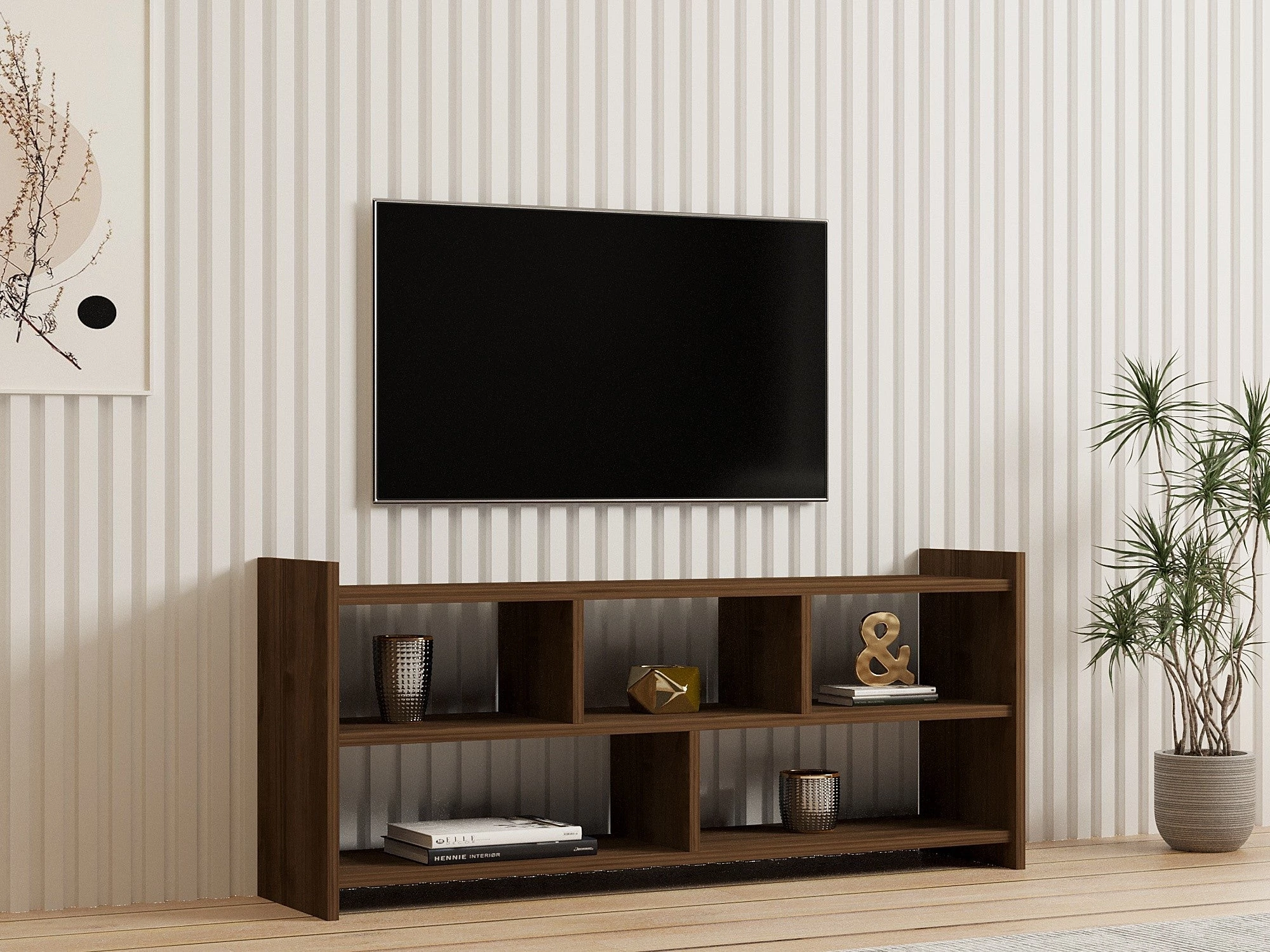 TV szekrény Pera - Walnut