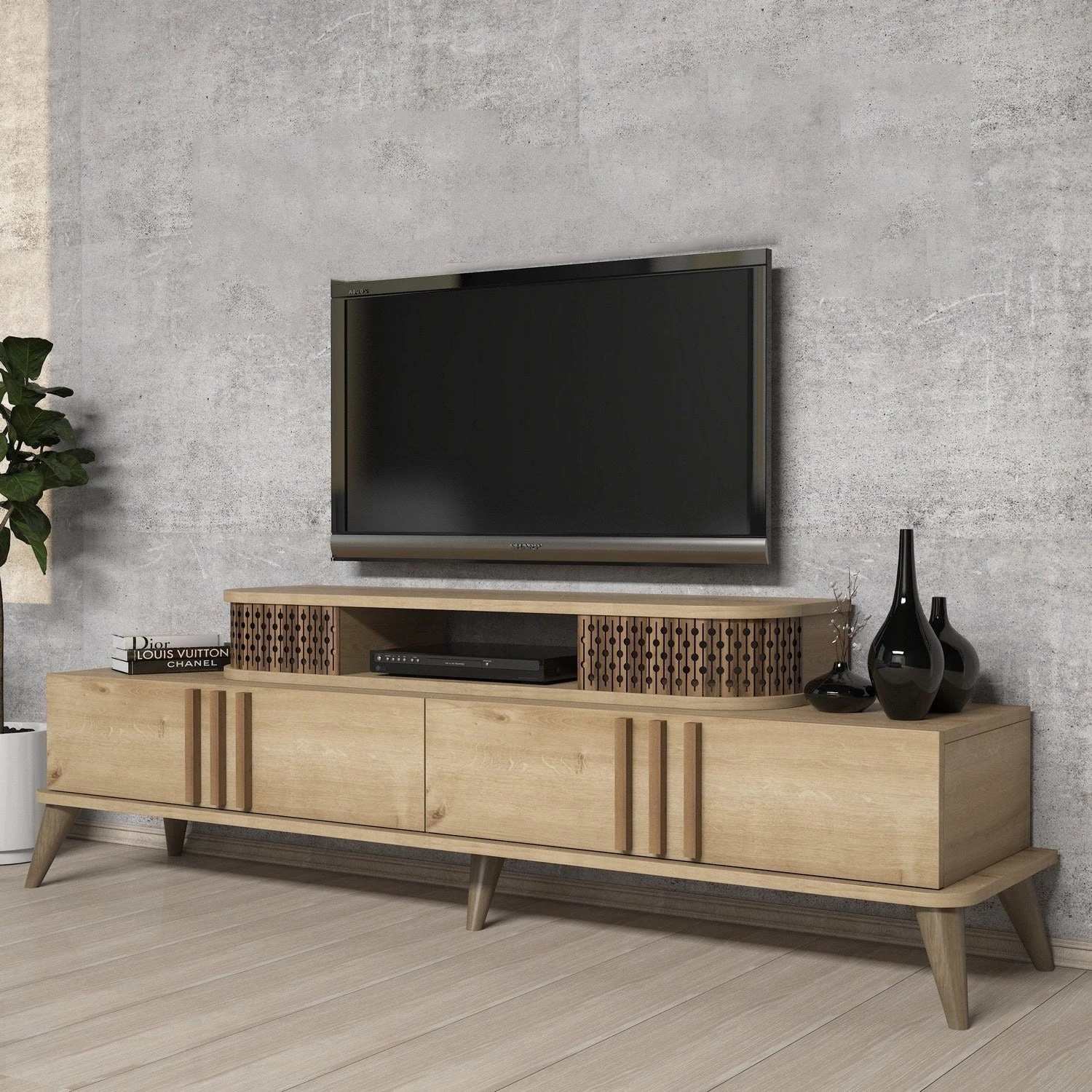 TV szekrény Eylul - Oak