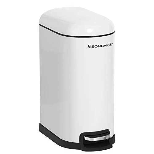 Fürdőszobai szemetes 10L, fehér