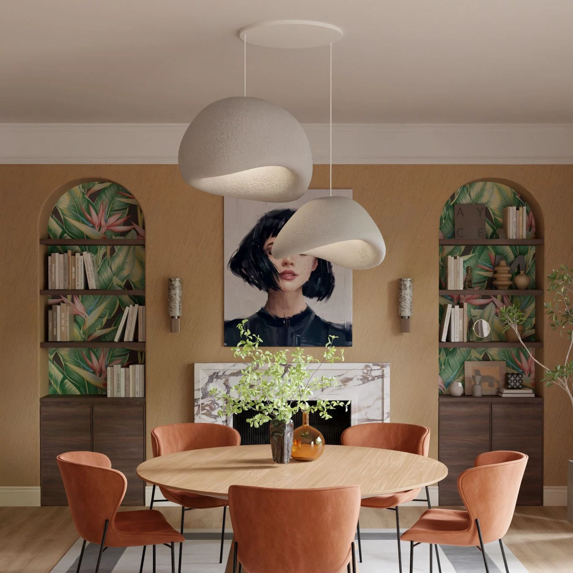 Függőlámpa - Wabi Sabi Plasterglows - Betonszürke