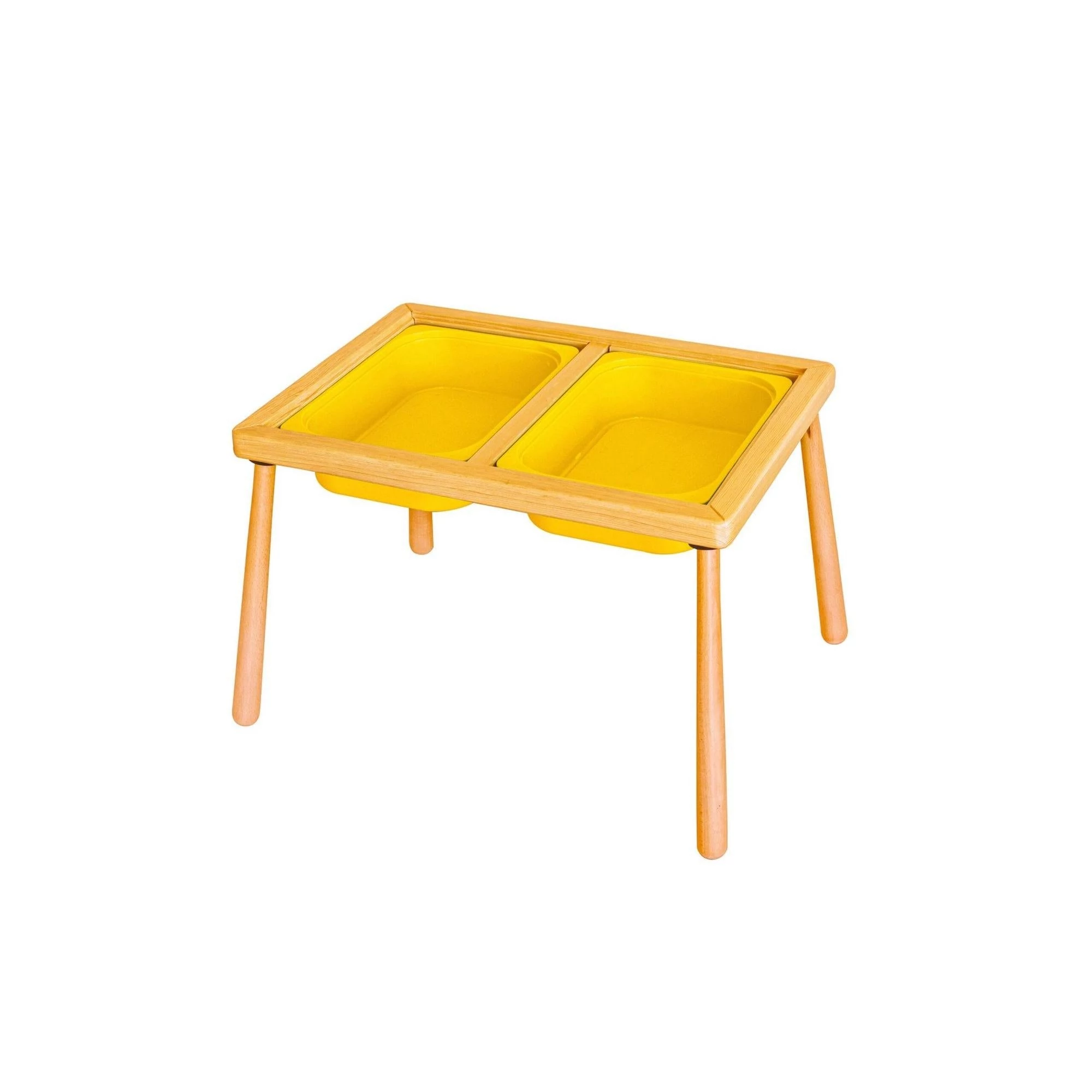 Gyermekasztal Table - Yellow