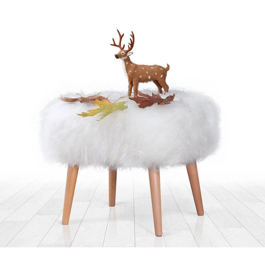 Puha Puff Deer - White