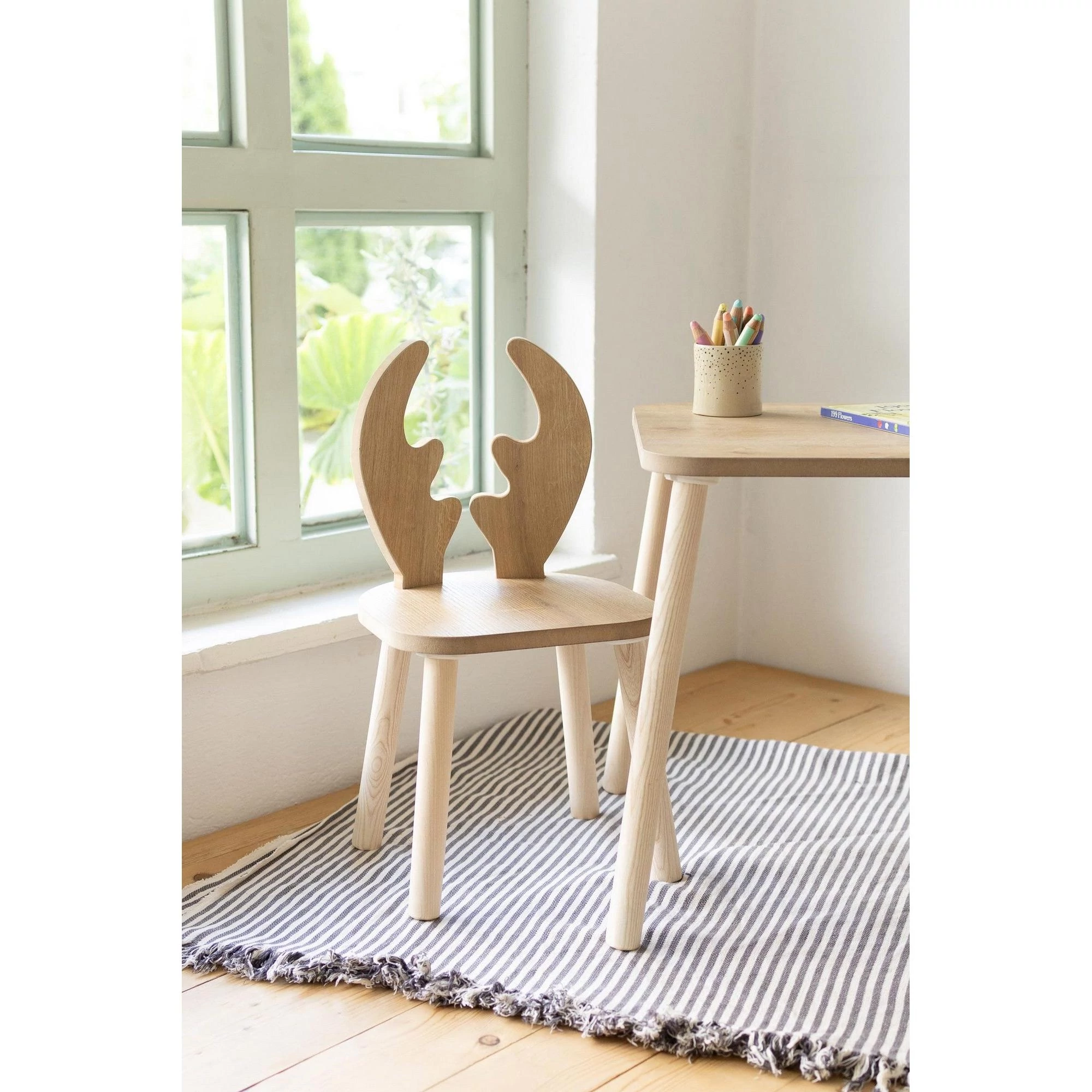 Gyerekszék Deer Chair - Brown