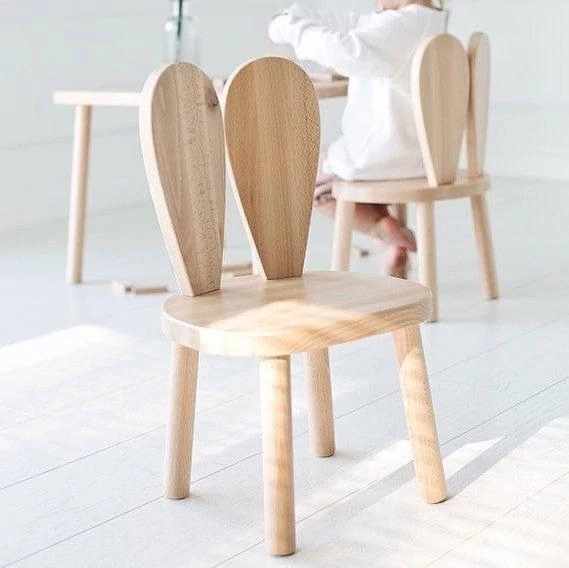 Gyerekszék Bunny Chair - Brown