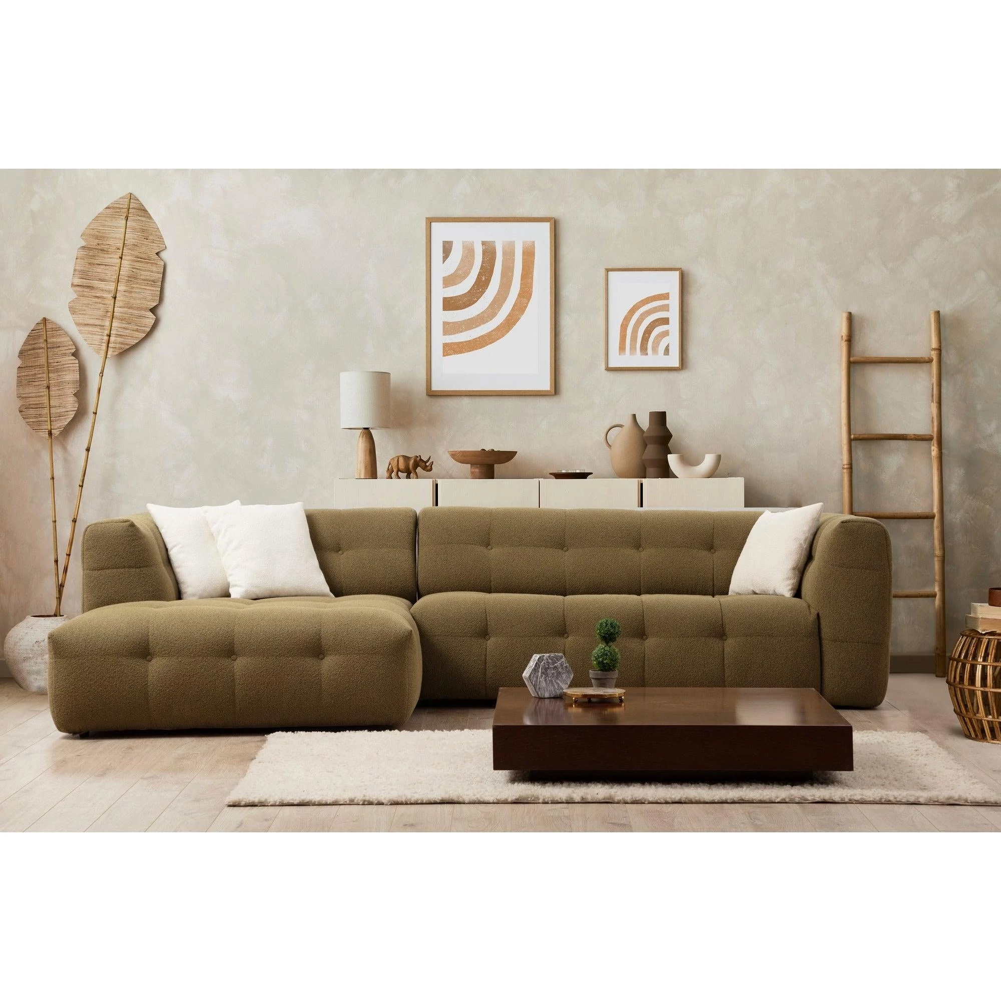 Sarokkanapé Cady Balos - Khaki
