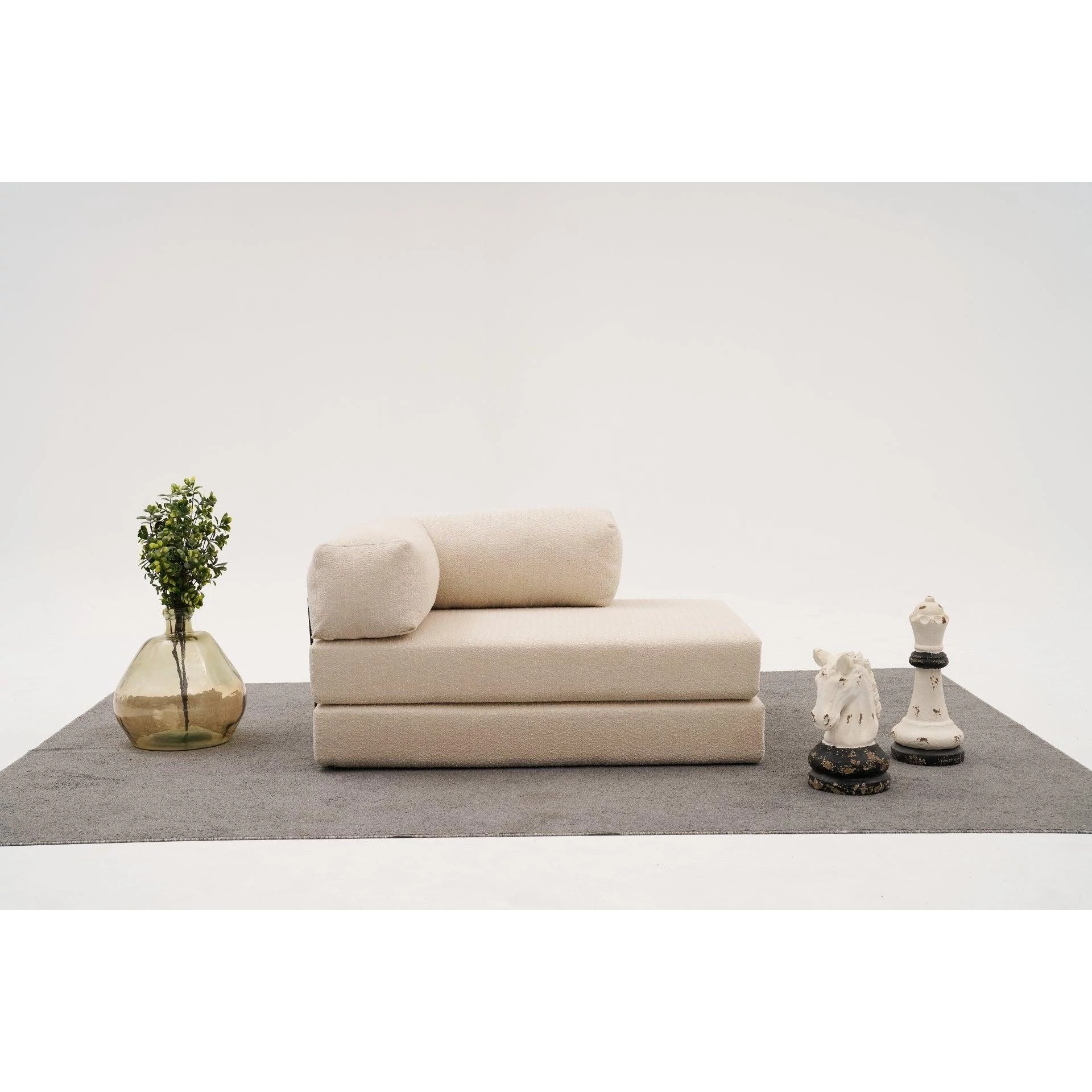 Kétszemélyes kanapé Comfort - Krém v2