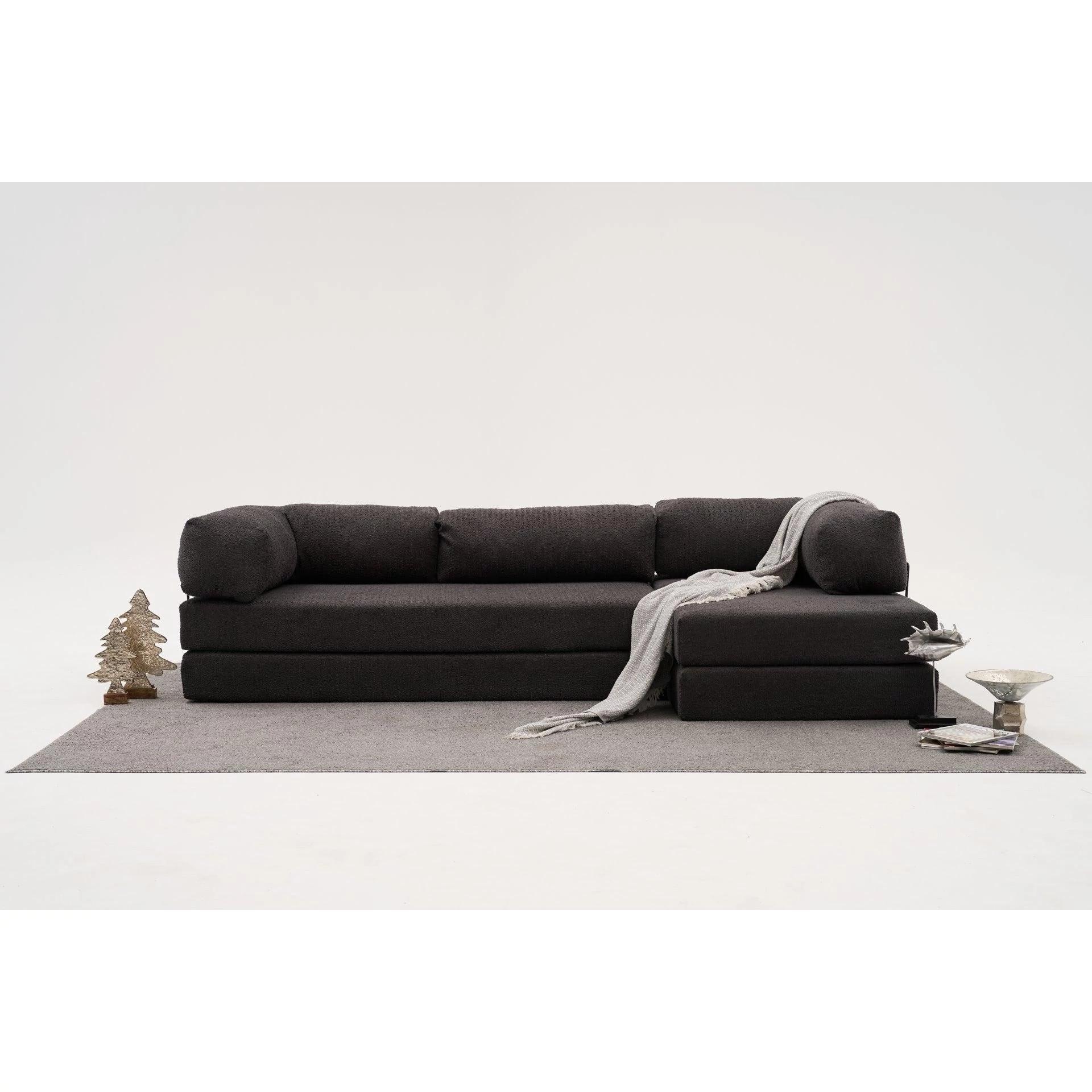 Sarokkanapé Comfort - Antracit