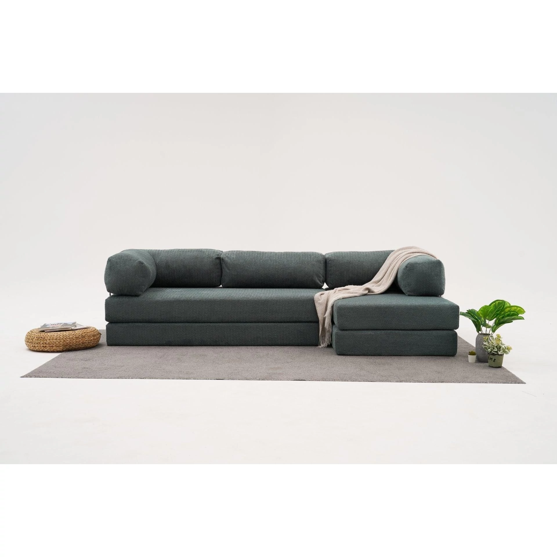 Sarokkanapé Comfort - Zöld