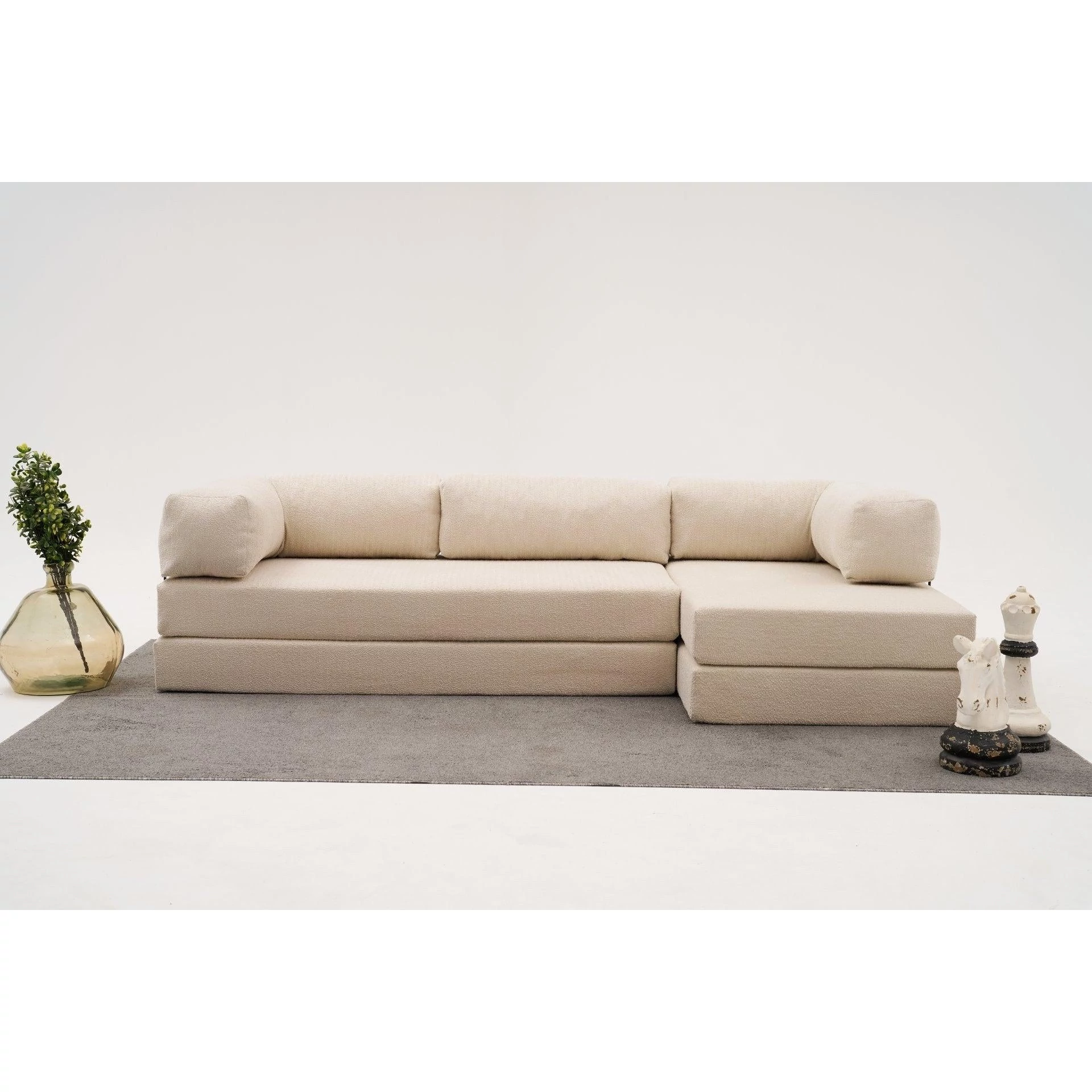 Sarokkanapé Comfort - Krém