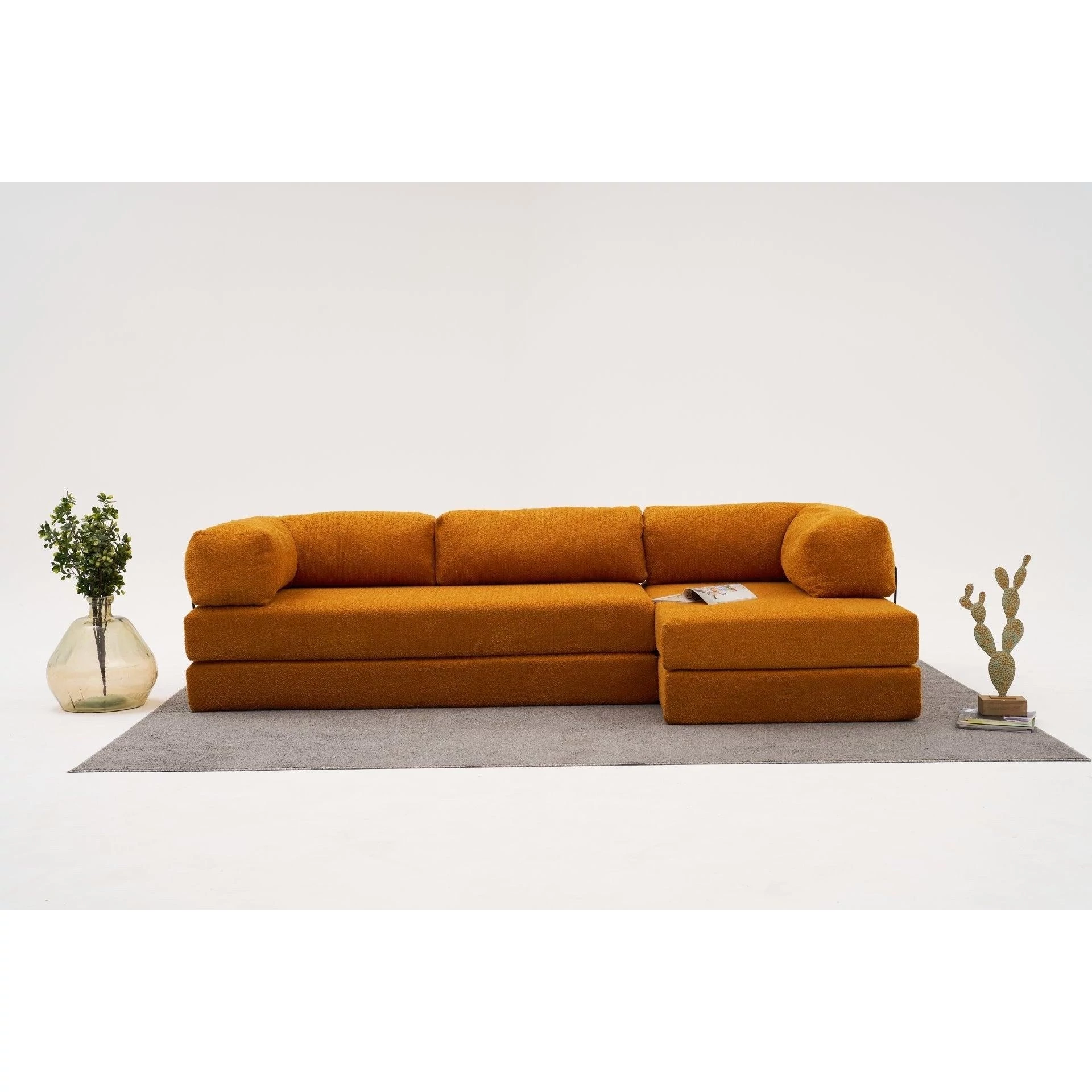 Sarokkanapé Comfort - Narancssárga
