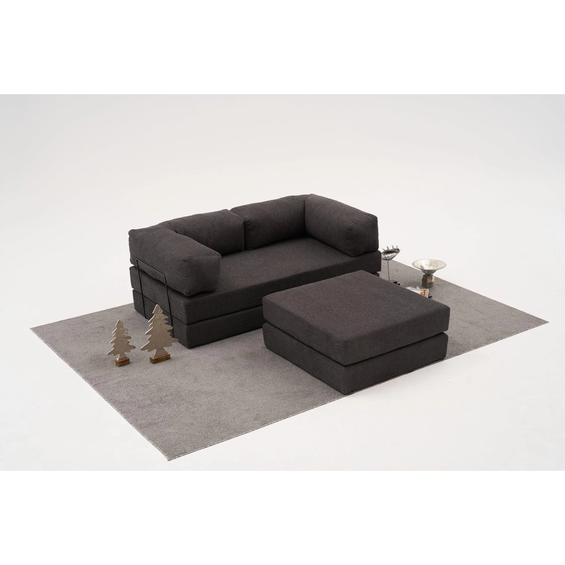 Sarokkanapé Comfort Mini - Antracit