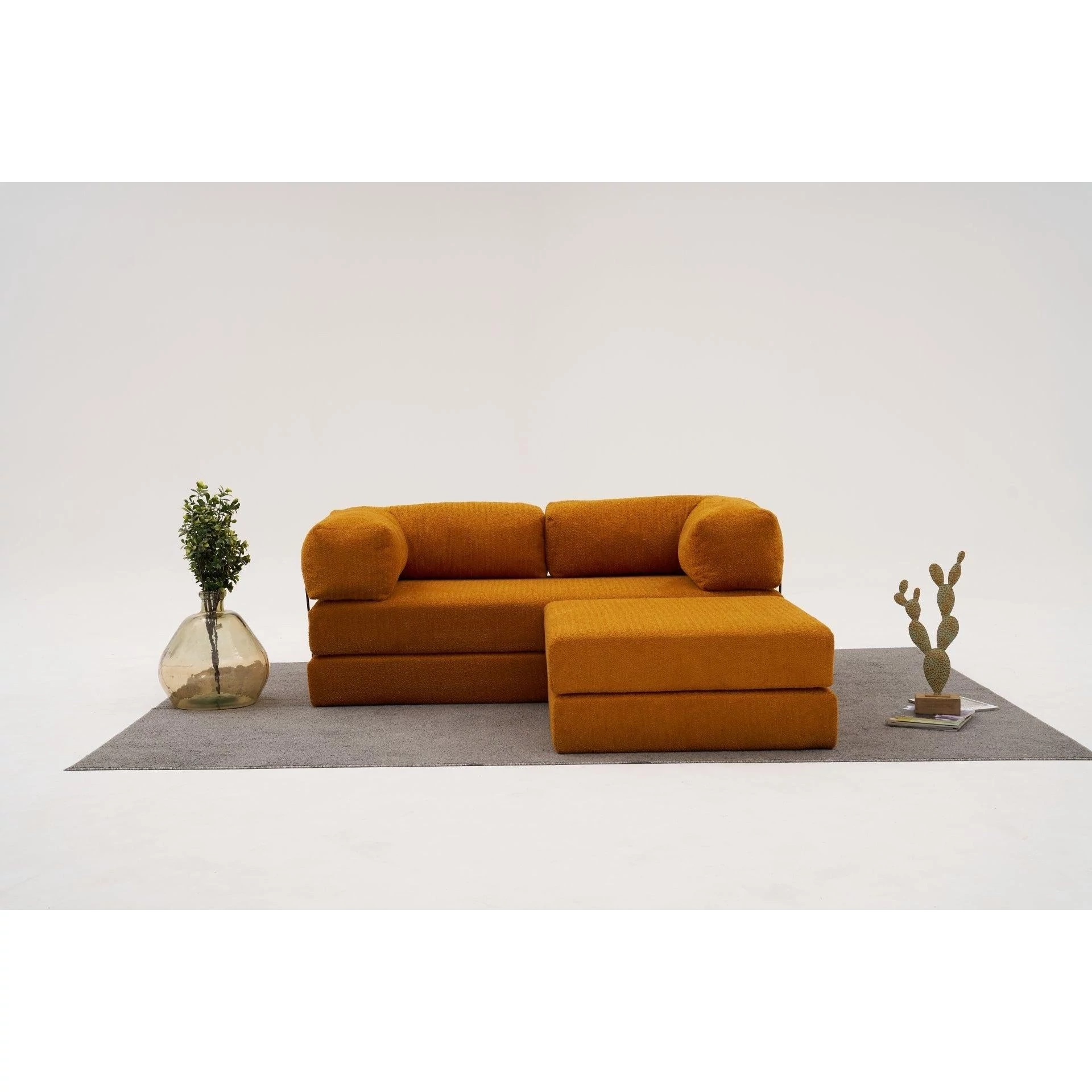 Sarokkanapé Comfort Mini - Narancssárga
