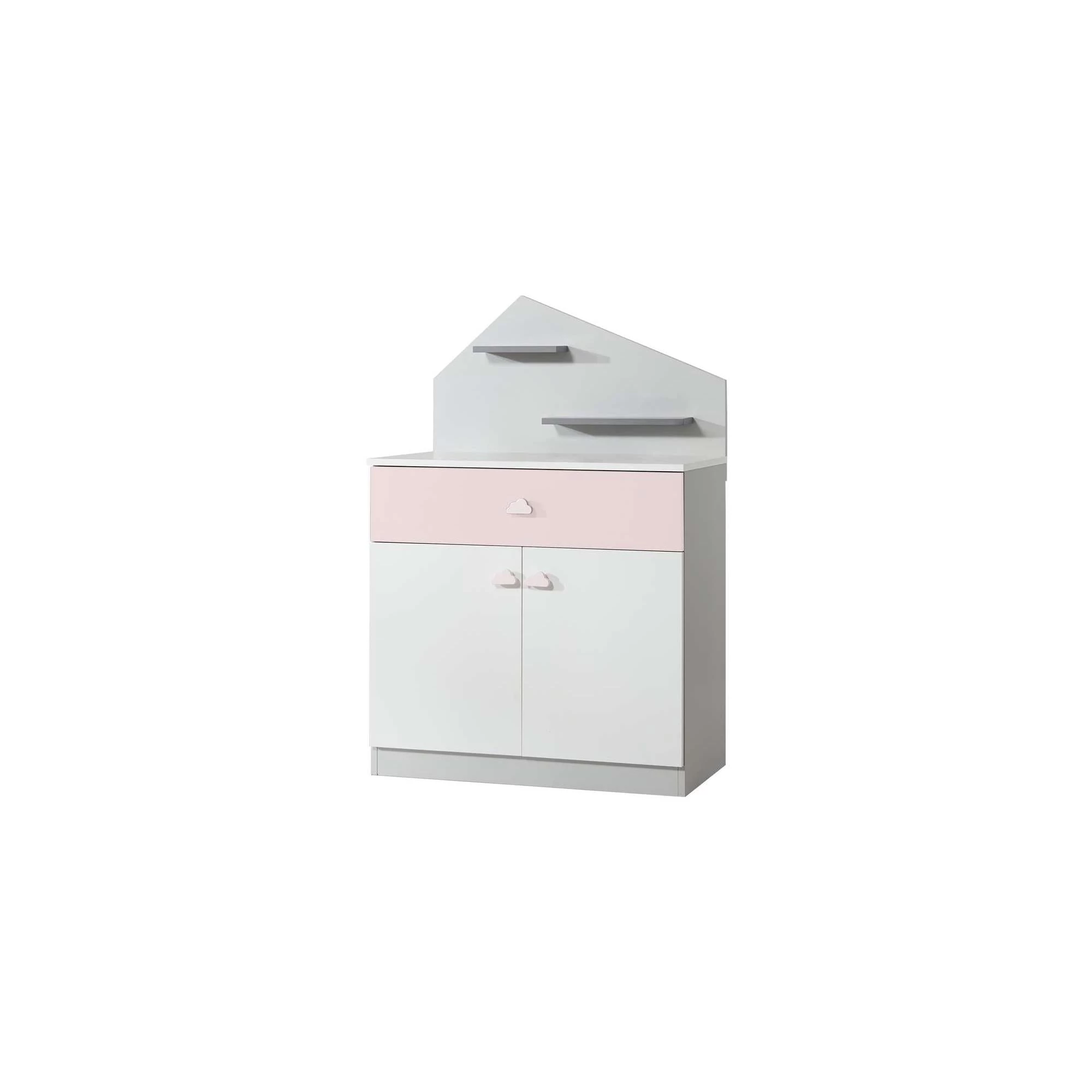 AYDER Komód gyerekeknek, Pink