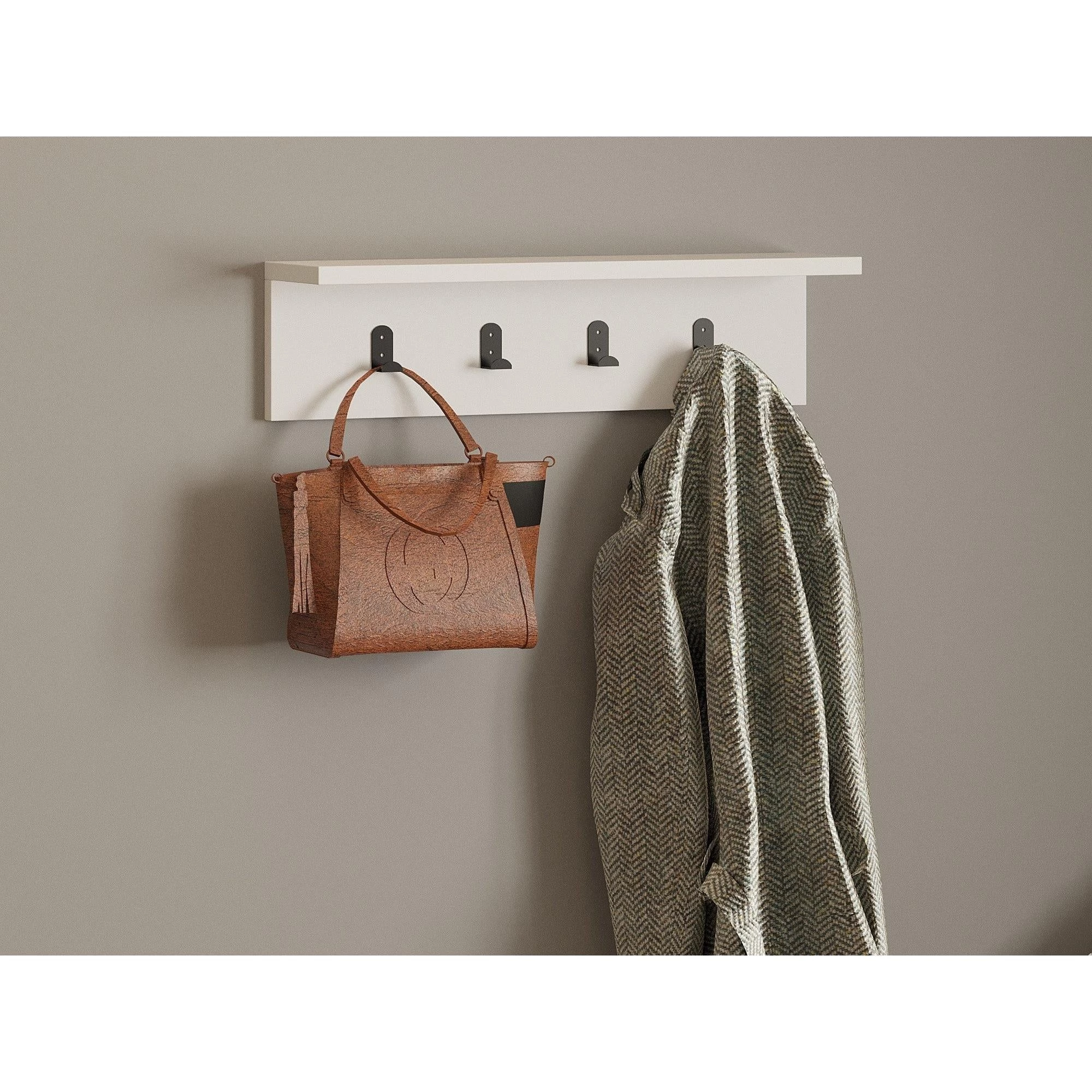 Fali polc Ayla - White