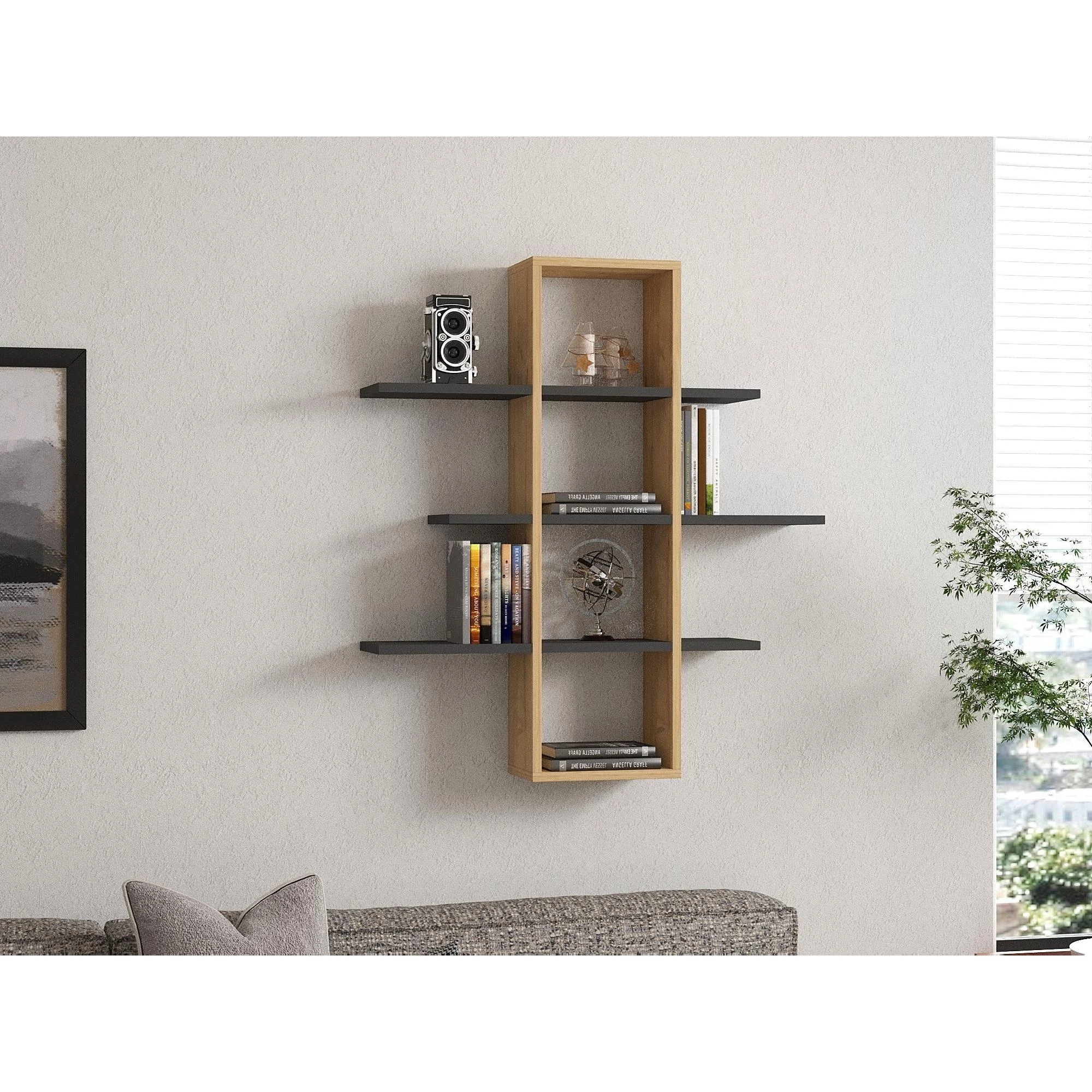 Fali polc Ardo - Sapphire, Anthracite