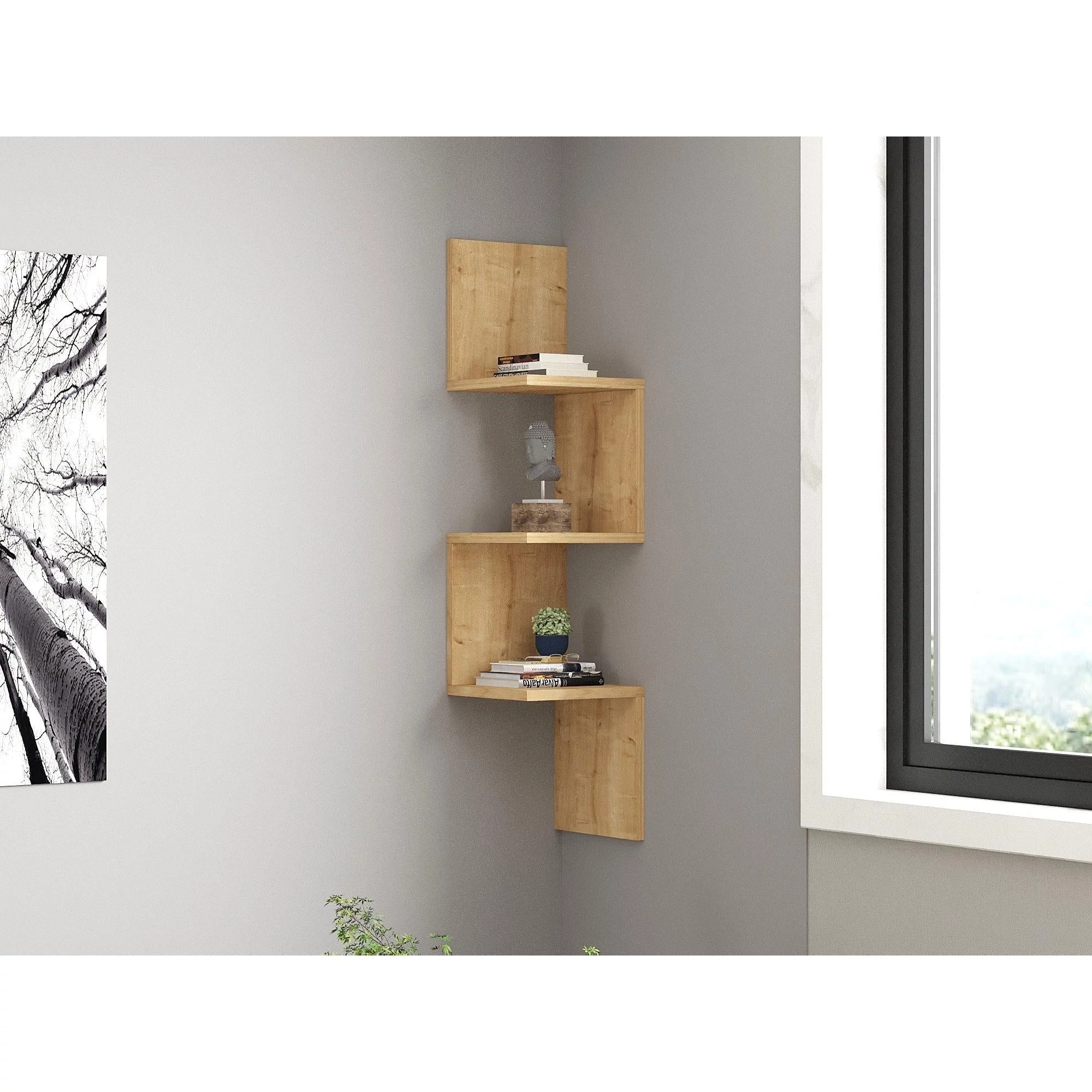 Fali polc Zikzak - Sapphire